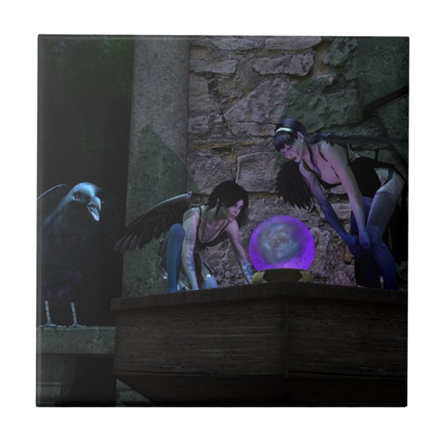 Carreau Curieux Crow Féeries (Devant)