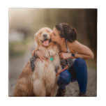 Carreau Custom Personalized Photo<br><div class="desc">Custom Personalized Photo ceramic tile</div>