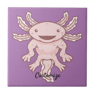 Carreau Cute Axolotl rose Thunder_Cove