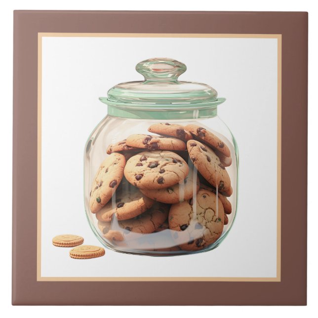 Carreau Cute biscuit jarre boulangerie entreprise artisana (Devant)