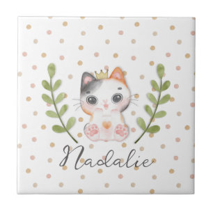 Carreau Cute Cat Soft Genre Neutre Dotal Enfant Nourriture