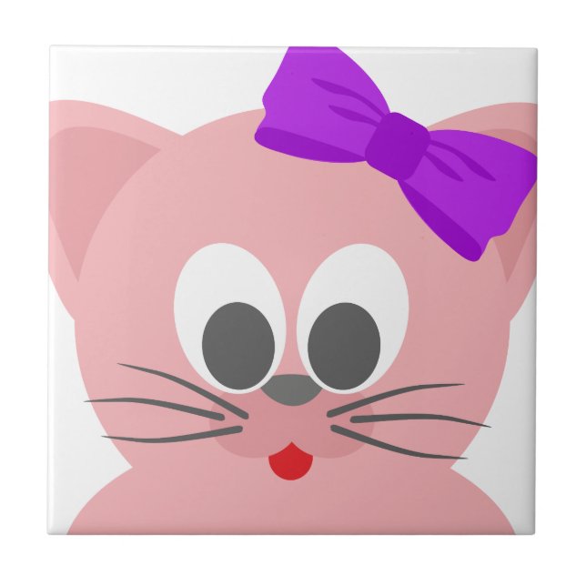 Carreau Cute chat 3 (Devant)