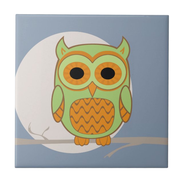 Carreau Cute Owl (Devant)