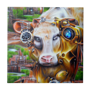 Carreau Cyber-vache vapeur