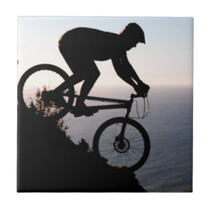 Carreau Cycliste de VTT. Lions Head, Le Cap