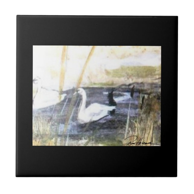 Carreau Cygne paisible. . . (Devant)