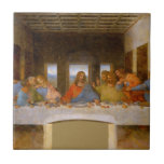 Carreau Da Vinci Dernier Supper Fine Art Classic<br><div class="desc">Cette image est une reproduction de la Dernière Cène Da Vinci. Il y a beaucoup d'autres versions réalisées par des artistes postérieurs,  mais c'est une copie de la version originale de Léonard de Vinci, </div>