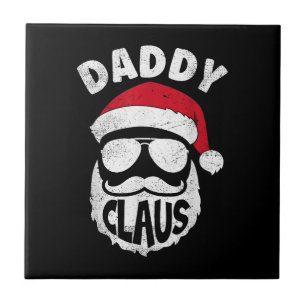 Carreau Daddy Claus Santa Claus Funny Christmas Matching P