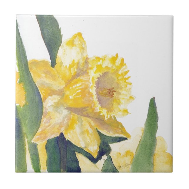 Carreau Daffodiques de printemps (Devant)