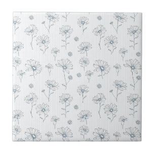 Carreau Daisy Pastel en Ligne Art Stripe (2)