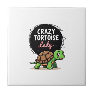 Carreau Dame Tortue Folle Tortues Maman Femmes Tortue (2)