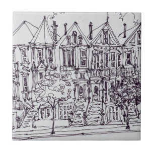 Carreau Dames peintes San Francisco, Californie