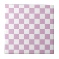 Damier angora rose