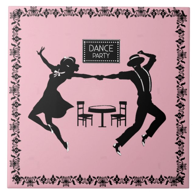 CARREAU DANCE PARTY—CHANGEABLE COULEUR ARRIÈRE - PLAN- (Devant)