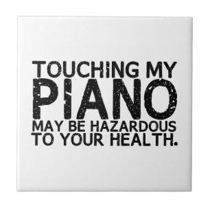 Carreau Danger de piano