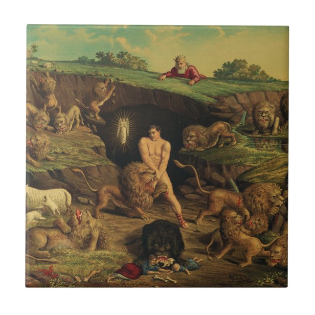 Carreau Daniel dans le Den des Lions (Devant)