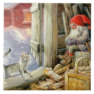 Carreau "Dans le bois" par Jenny Nystrom