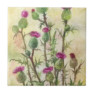 Carreau Dans le jardin fleuri Carrelage en céramique