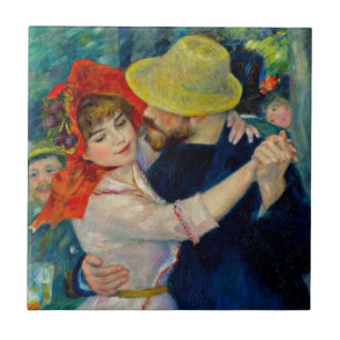 Carreau Danse à Bougival Pierre Renoir