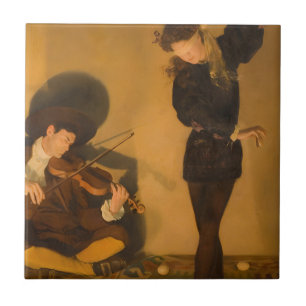 Carreau Danse aux œufs (par John Collier)