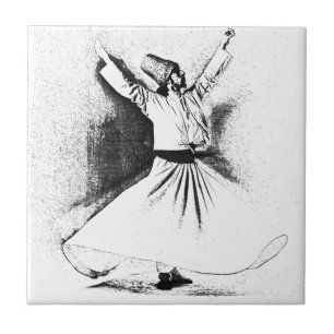 Carreau Danse de derviche de Mevlana Sufi