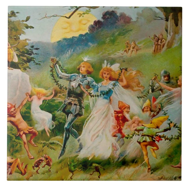 Carreau “Danse de la fée” par ES Hardy (Devant)