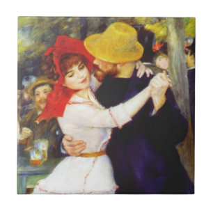 Carreau Danse de Renoir à la tuile de Bougival