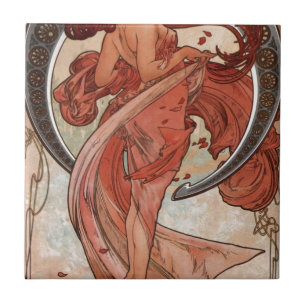 Carreau Danse par Alphonse Mucha
