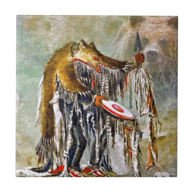 Carreau Danseur d'ours (Devant)