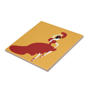 Carreau Danseur flamenco