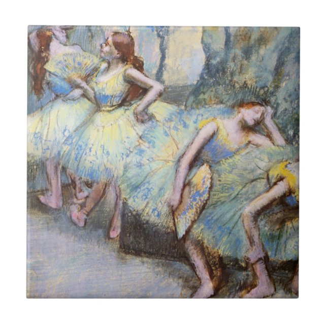 Carreau Danseuse de ballet Degas Dansers d'art Peinture (Devant)