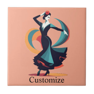 Carreau Danseuse flamenco Thunder_Cove