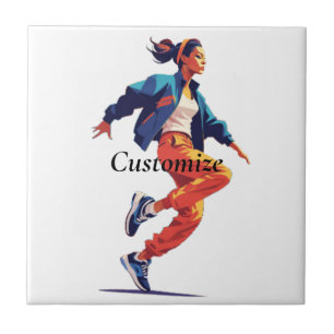 Carreau Danseuse Hip hop Thunder_Cove