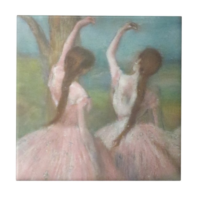 Carreau Danseuses en rose Edgar Degas (Devant)