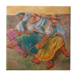 Carreau Danseuses russes Edgar Degas