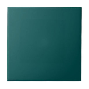Carreau Dark Teal Solid Color