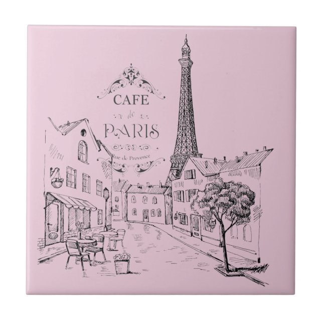 Carreau de café Paris (Devant)