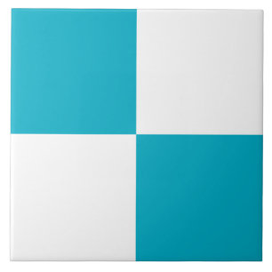 Carreau de céramique à carreaux moderne turquoise