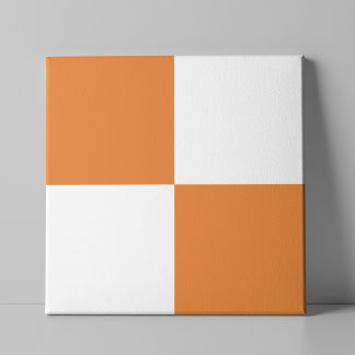 Carreau de céramique à carreaux orange automnal