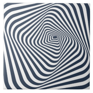 Carreau de céramique - À travers le tunnel abstrai