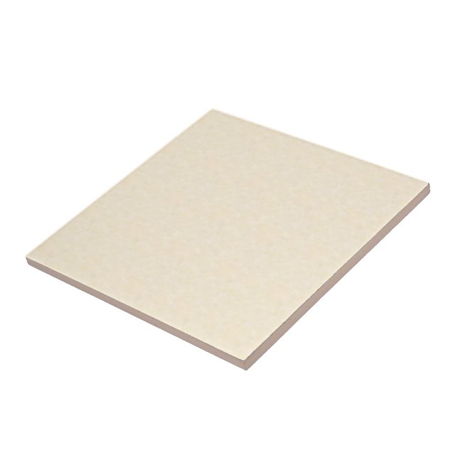Carreau de céramique beige clair carré (Côté)