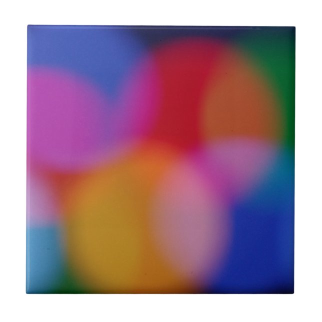 Carreau de céramique Bokeh (Devant)