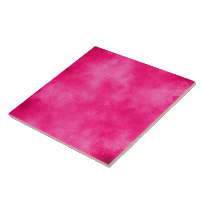 Carreau de céramique ciel magenta (Côté)