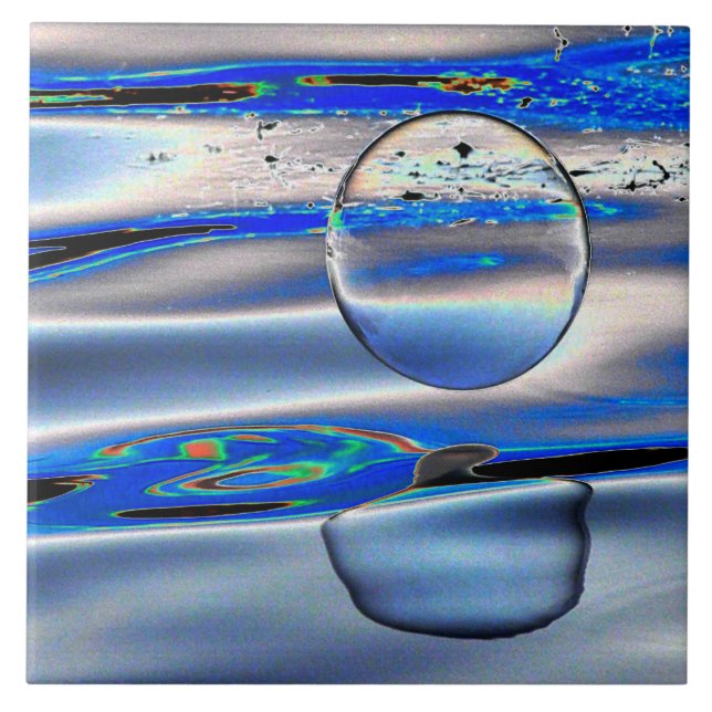 Carreau de céramique d'abrégé sur décor de salle (Devant)