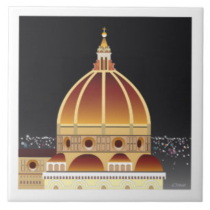 Carreau de céramique de Duomo