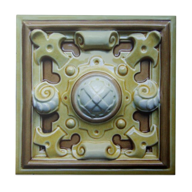 Carreau de céramique de la reproduction V0014 (Devant)