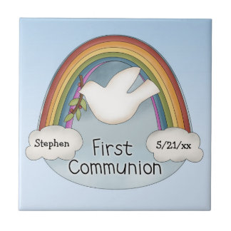 Carreau de céramique de première communion