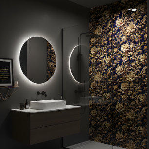 Carreau de céramique de salle de bain baroque flor