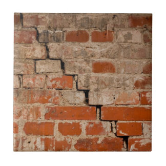 Carreau de céramique de vieux mur de briques
