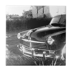 Carreau de céramique de voiture ancienne du Hudso